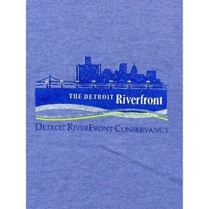 Detroit Riverfront‎ Conservancy T-Shirt XL Rare Local from $40M Scandal Era